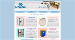 Desktop Screenshot of decayeuxmaroc.com